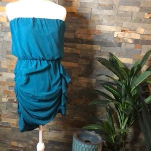Bar III Teal Mini Dress